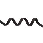 Стропа (ременная лента) 15 мм / 25 метров, толщ. 1.0 мм, [7.9 г/пог.м], 100% п/п, 20 черный