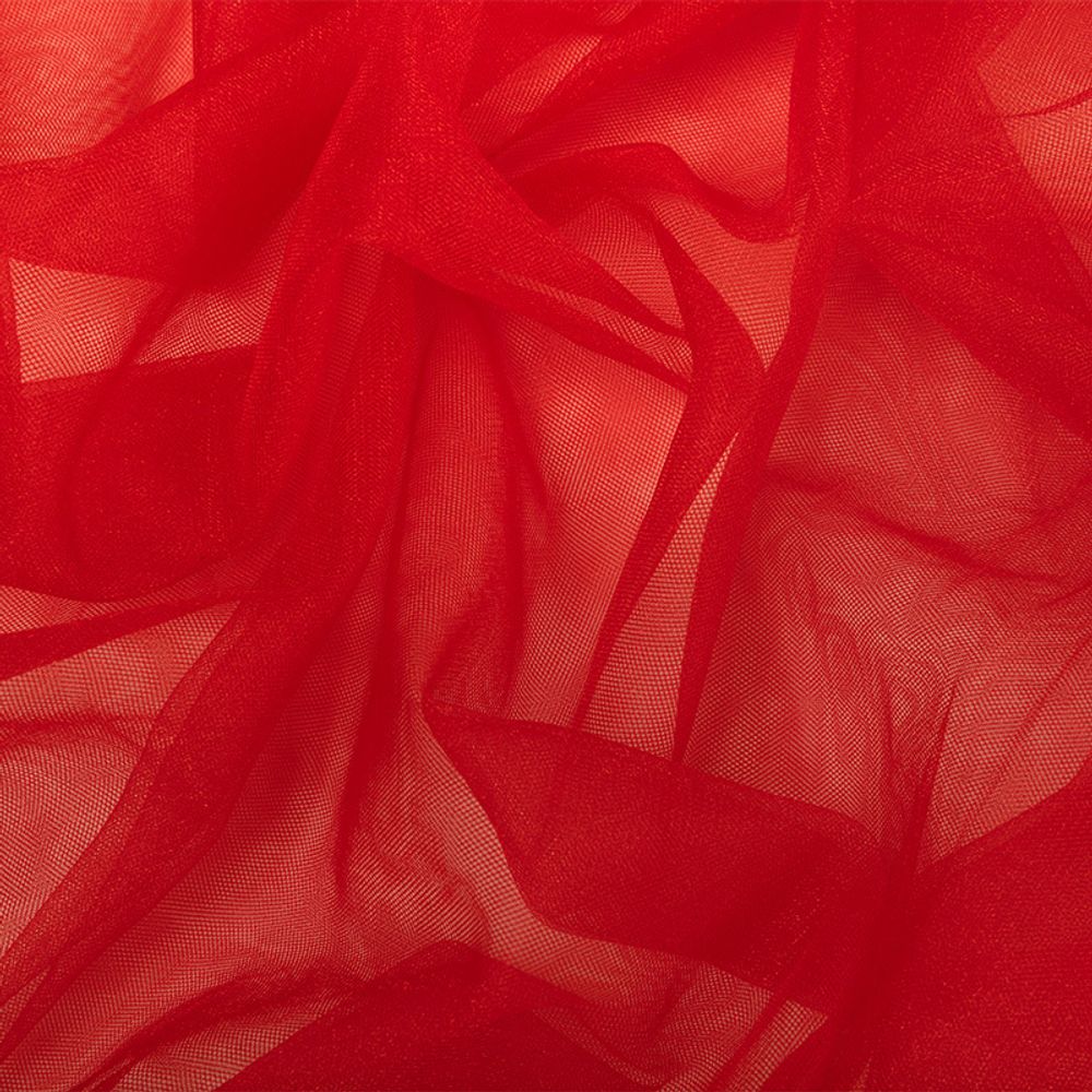 Фатин кристалл 18±2 г/м², 150х150 см, 47 т.красный, Gamma FTN-BRN