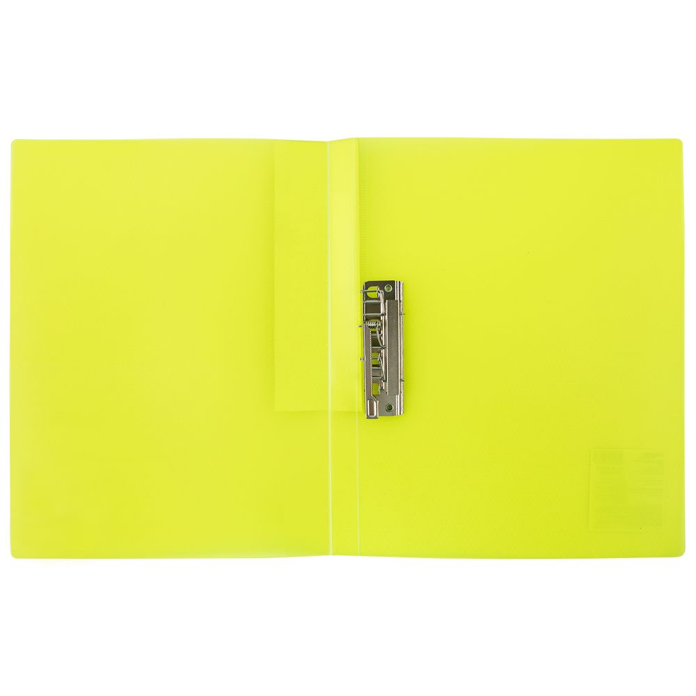 Папка с металлическим прижимом A4 700 мкм 20 мм, 6 шт, желтый EC210700009, Expert Complete