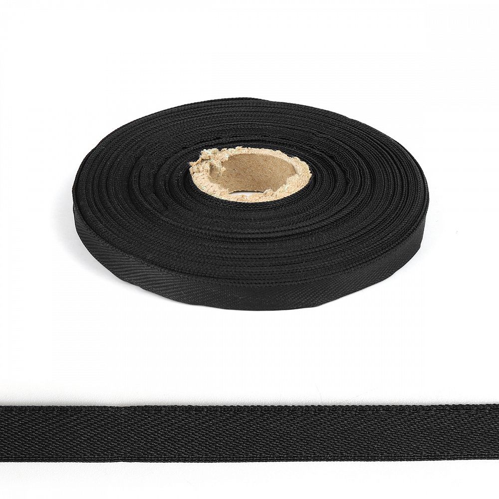 Лента для вешалок 8 мм / 25 метров, 2642, 02 черный
