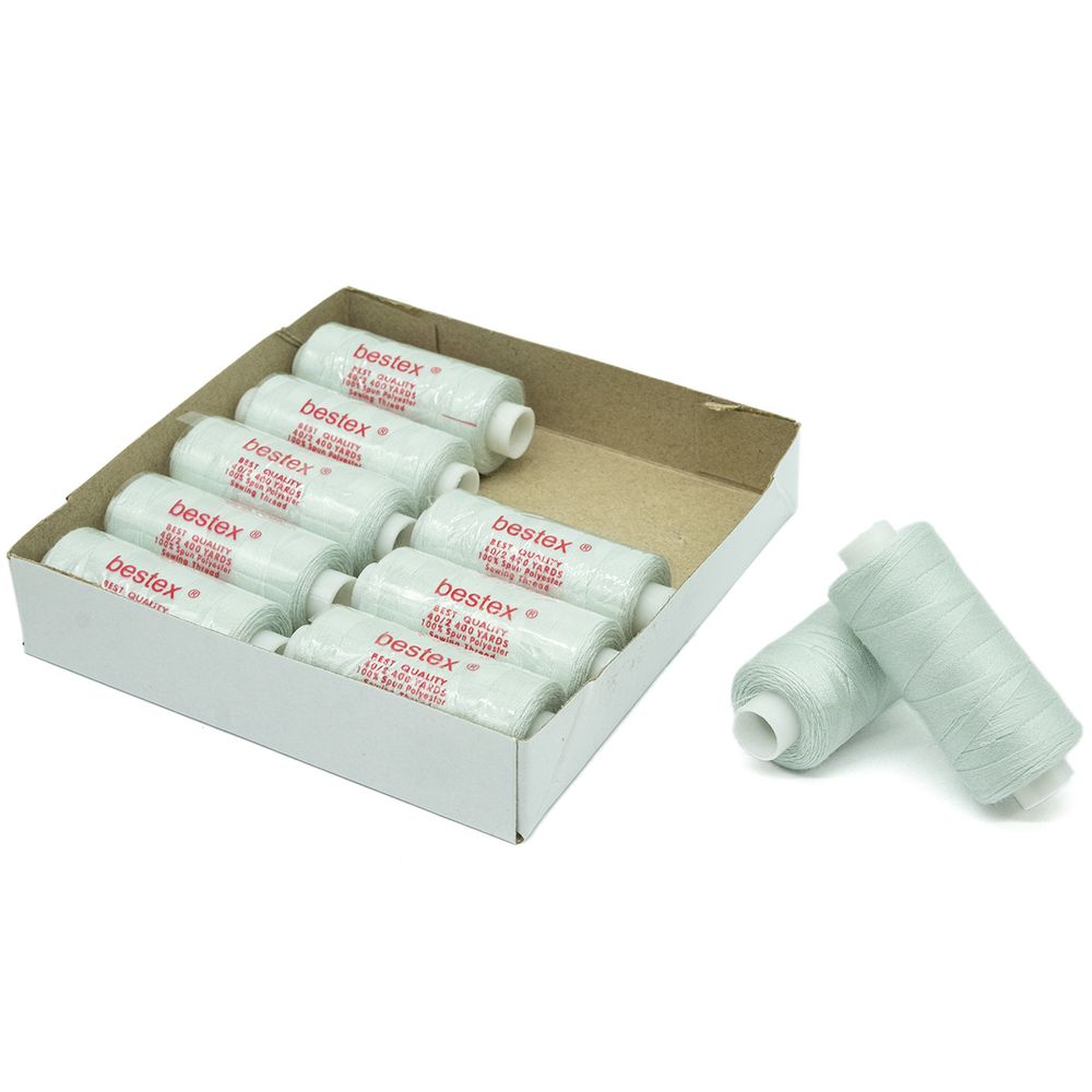 Нитки швейные бытовые Bestex 40/2, 365 м (400 ярд) / 10 кат., 351 лед