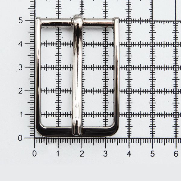 Пряжка ременная металл 30 мм (Silver (серебристый)), 3 шт, 618848-2