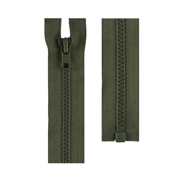 Молния трактор Т8 (8 мм) 1 зам., разъем., 75 см, 315 хаки, G3081 Gamma, 10 шт