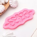 Молд 13х5,5х1 см, Лепнина цвет микс