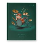 Дневник для музыкальных школ, глянцевая ламинация, твердый переплет Д251 A5 48 л. 4 шт сшивка 60 г/м², В ритме музыки 01686, Светоч