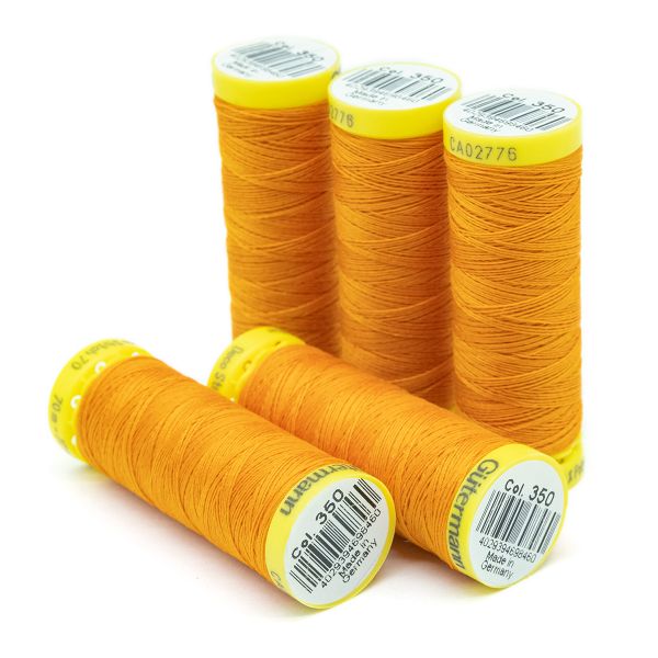 Нитки отделочные Gutermann Deco Stitch 70 (70 метров), 5 кат. | 350 св.оранжевый