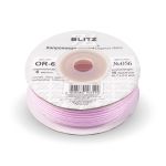 Лента капроновая (органза) _6.0 мм / 45.7 метров, 056 бл.сиреневый, Blitz OR-6