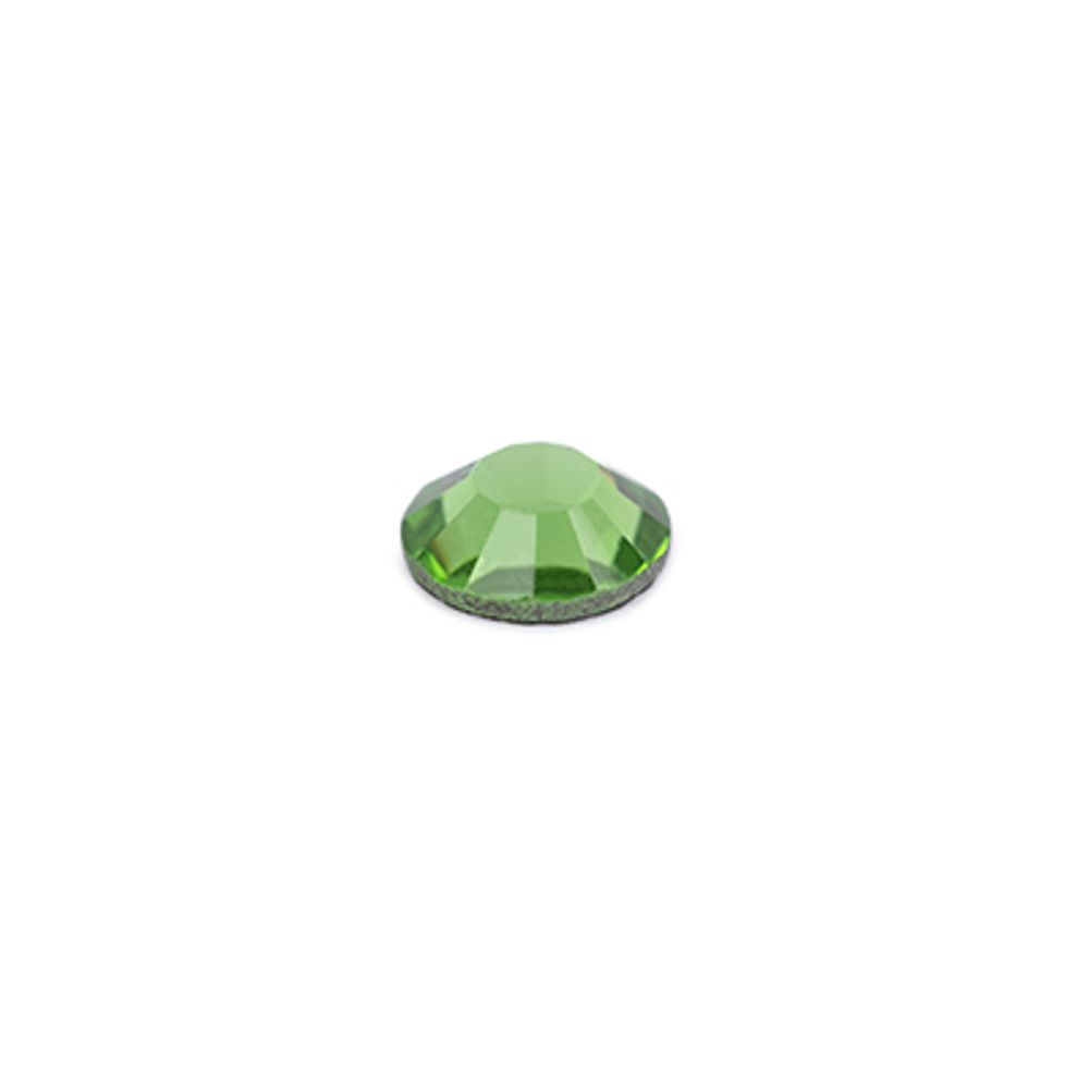 Стразы клеевые стекло 2.4 мм, 360 шт, SS08 №11 салатовый (Peridot), Zlatka ZRTG-0872