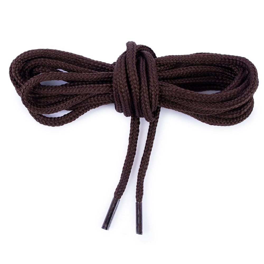 Шнурки для обуви т.0, 80 см, 25 пар, №101 т.коричневый, Gamma 4с109