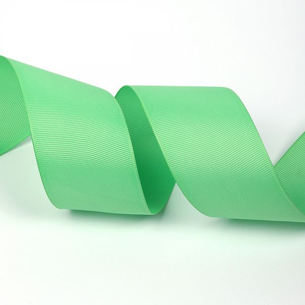 Лента репсовая (в рубчик) 50.0 мм, 530 (114) пастел.мятный, уп. 27,4м