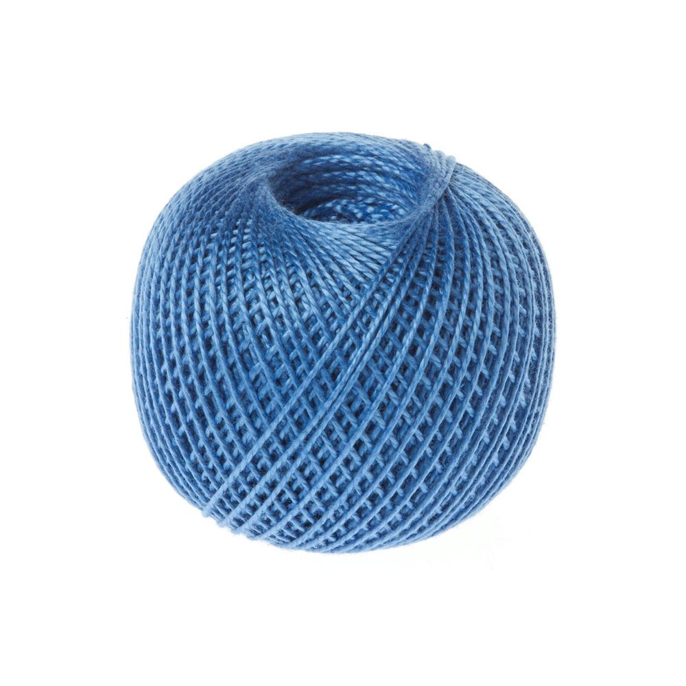 Пряжа ПНК им.Кирова Ирис / уп.20 мот. по 25 г, 150 м, 2608 голубой