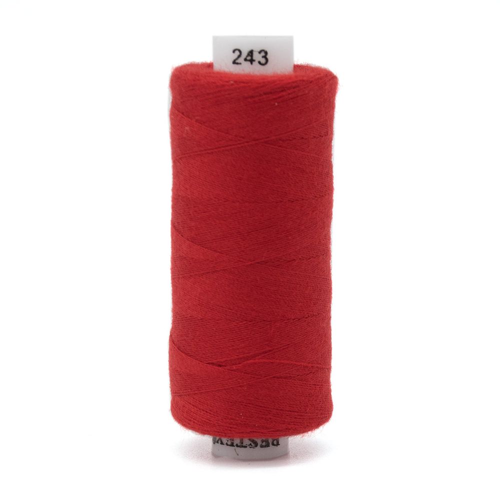 Нитки швейные бытовые Bestex 40/2, 365 м (400 ярд) / 10 кат., 243 красный