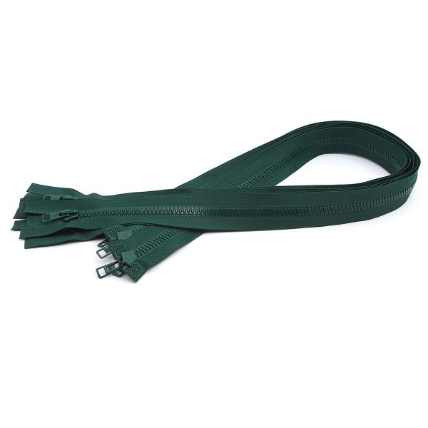 Молния трактор Arta Т6 (6 мм) 2 зам., разъем., 75 см, цв. 054 т.зеленый, уп.5 шт