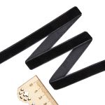 Лента бархатная (тесьма) 12.0 мм / 32.9±2 метров, 0081-1211 (8611 черный)