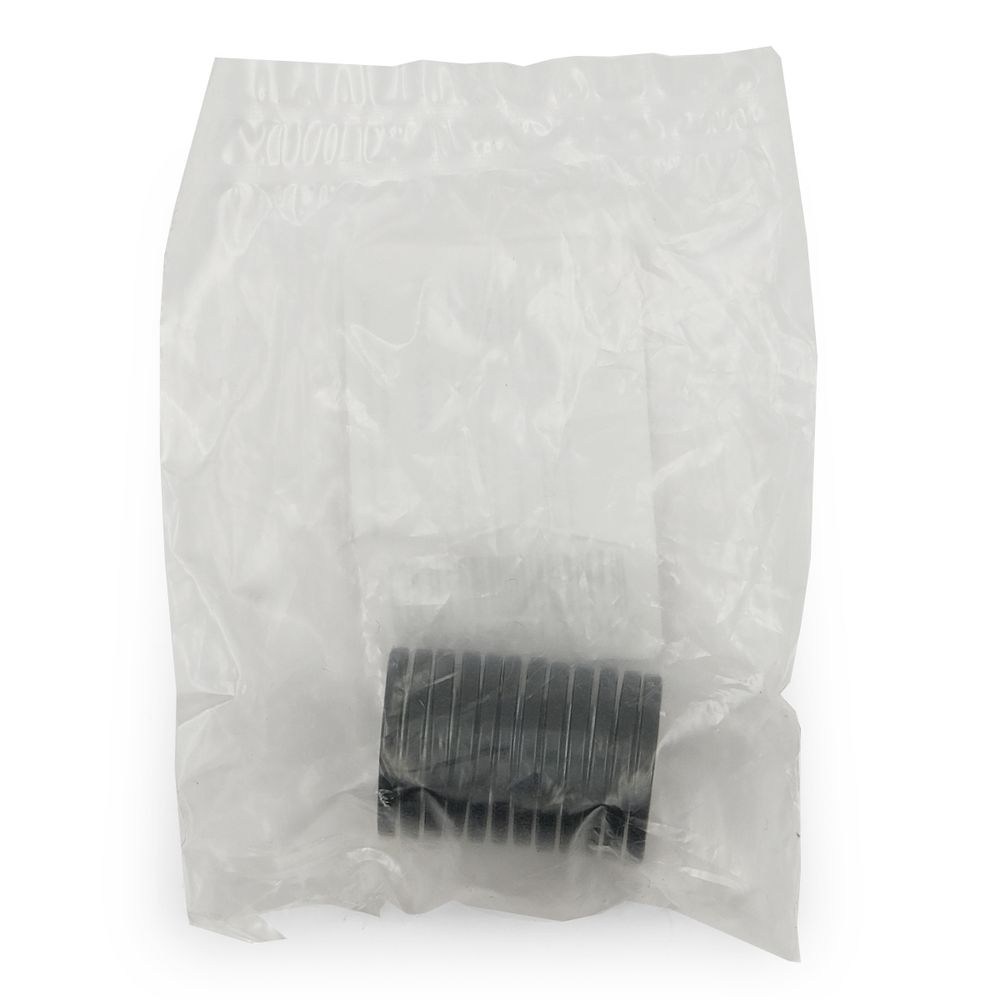 Кнопка магнитная металл ⌀25.0 мм, черный, 6 шт