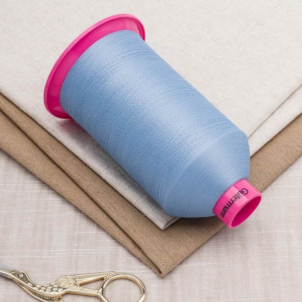 Нитка текстурированная Gutermann E 151, 10000 м, 715328, 143 серо-голубой, 1 катушка