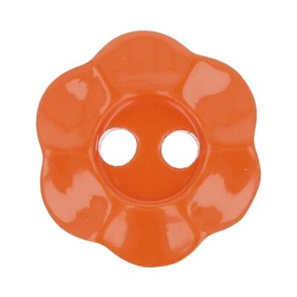Пуговицы детские 11 мм, 36 шт, №D523 оранжевый, Gamma AY 9919