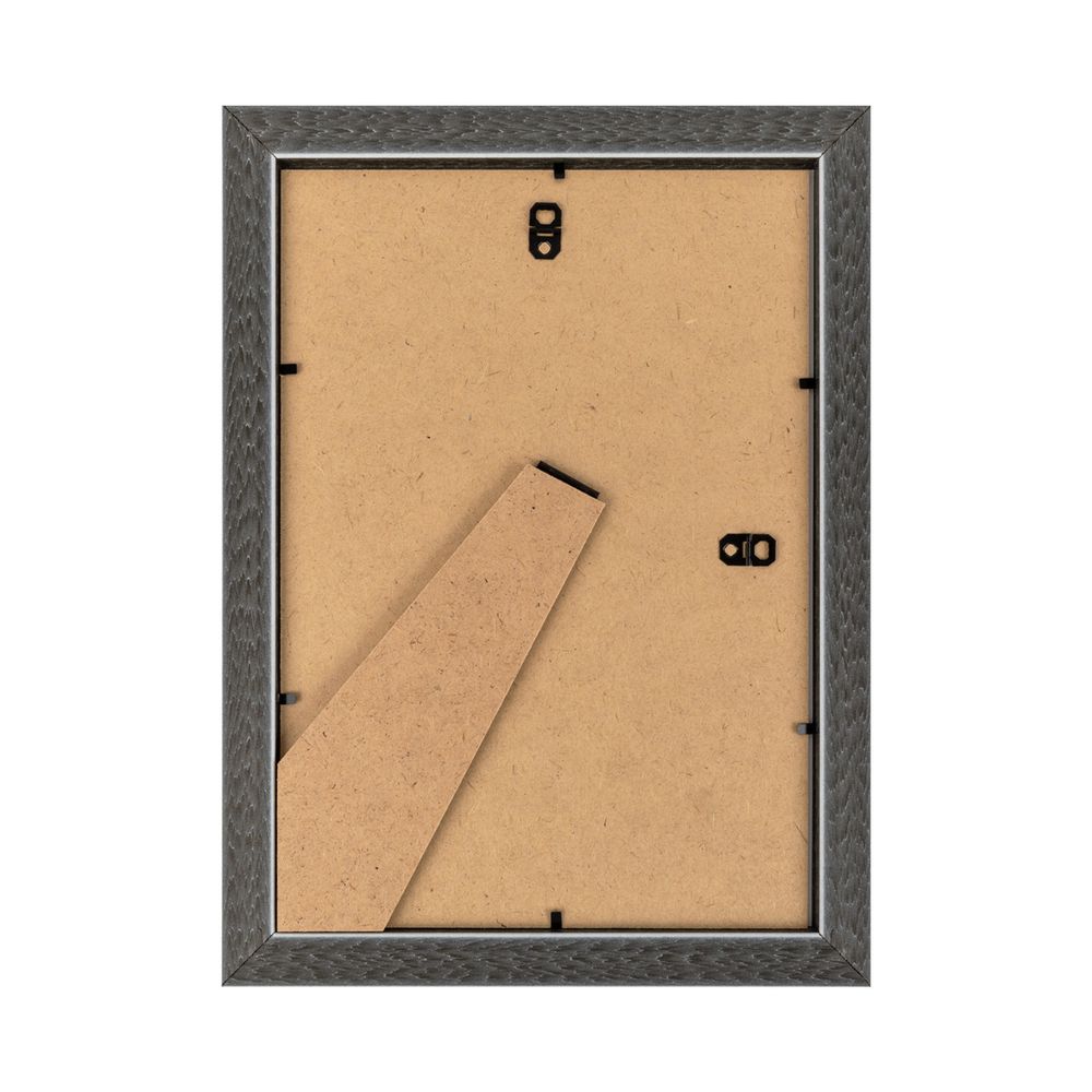 Рамка для картины (фото) пластик с оргстеклом 21х30 см, белый, Gamma ПРК-23