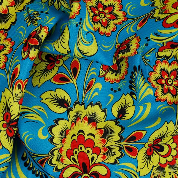 Габардин 140 г/м², 150 см / 1 метр, T.4000.19.1, цв.голубой