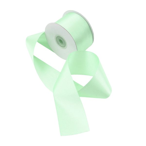 Лента атласная 2-сторонняя 50.0 мм / 22.86±1 метров, C1153 мятный, 6102-0016, Globus