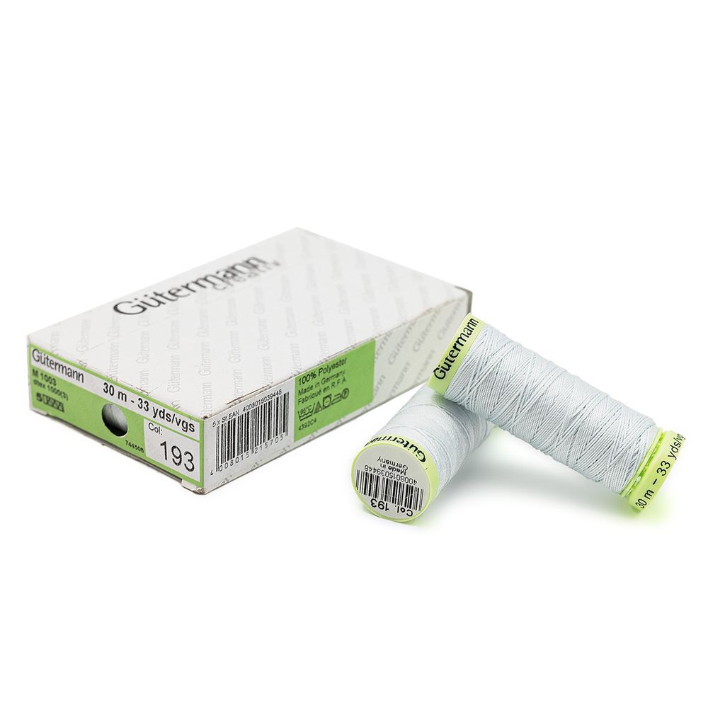 Нитки отделочные Gutermann Top Stitch, 30м, 193 иней, 5 катушек