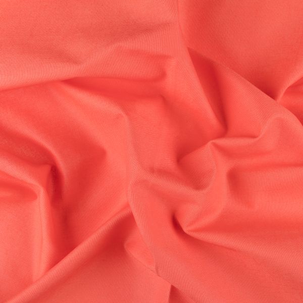 Ткань для пэчворка Peppy Краски жизни, отрез 50х55 см, 140 г/м², 16-1548 коралловый, Peppy