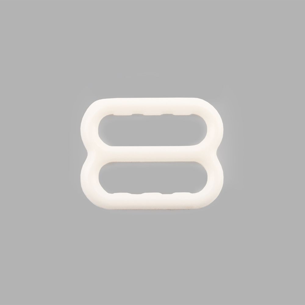 Рамки-регуляторы для бюстгальтера пластик 10.0 мм, 004 приглушенный белый, SF-1-1, Arta, 50 шт