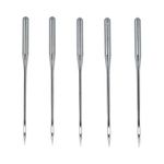 Иглы для швейных машин для металлизированных нитей 130/705 H MF, №90, №100, 5 игл, в пенале 5510000 ассорти, ORGAN