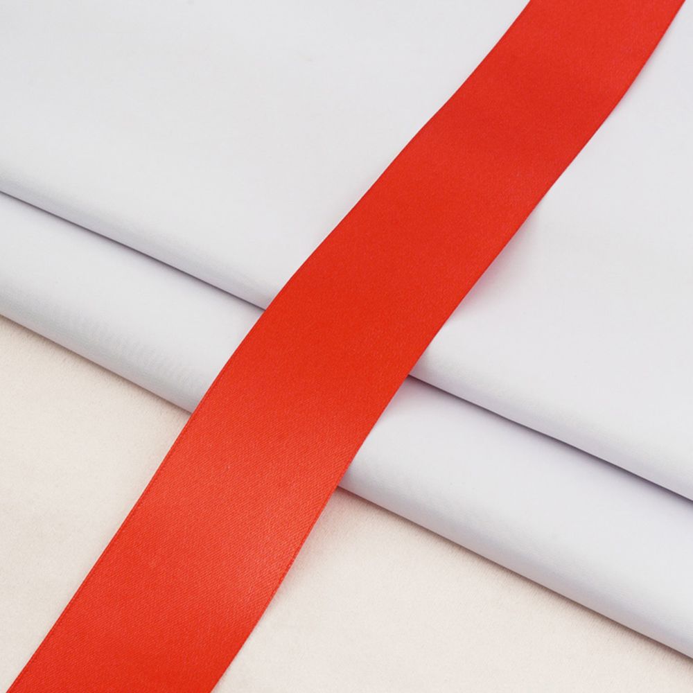 Лента атласная 2-сторонняя 50.0 мм / 22.86±1 метров, C1056 красный, 6102-0016, Globus