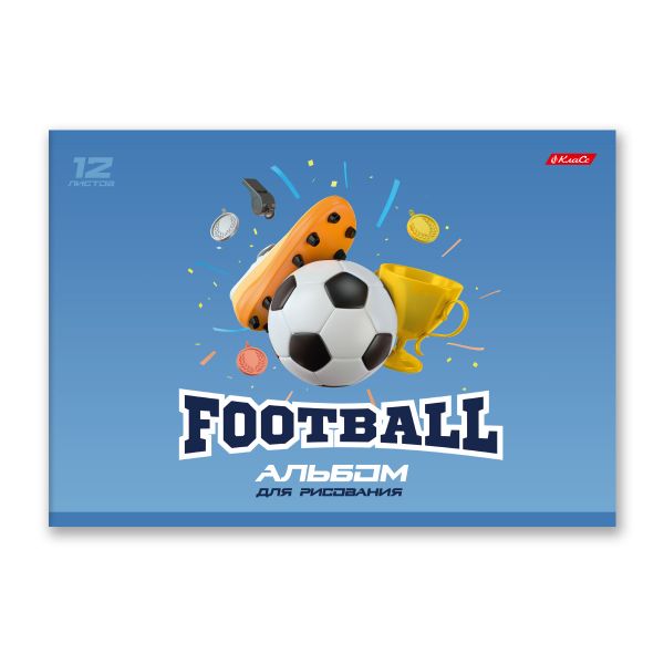 Альбом для рисования 100 г/м², A4 29х20.5 см, 12 л. на скобе, 10 шт, 000689 Заряд бодрости, Светоч 12АЛСК4_1_3_9