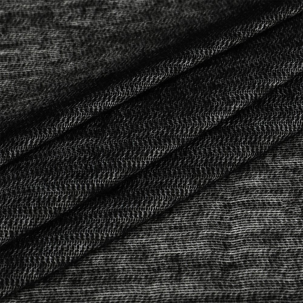 Дублерин трикотажный 65 г/м², 132 TD/BK черный 150см уп.1м, IdealTex
