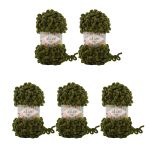 Пряжа Alize (Ализе) Puffy Fine / уп.5 мот. по 100 г, 14.5м, 620 хвойный мох