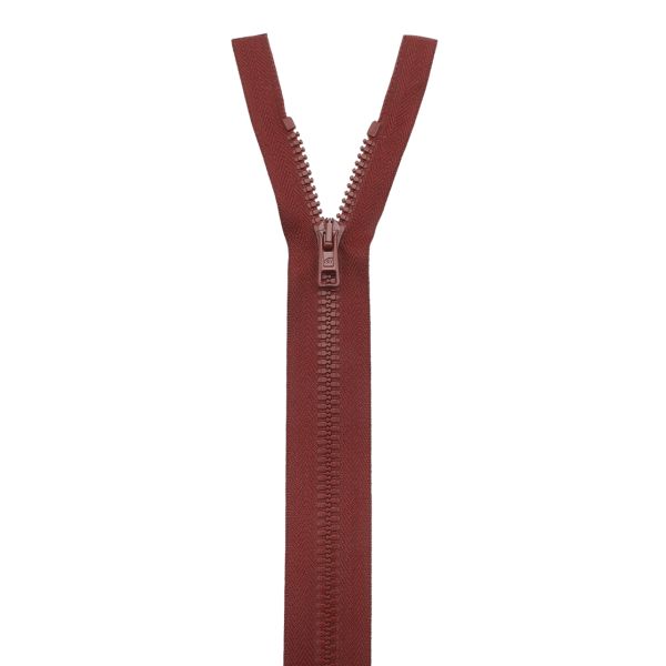 Молния трактор Arta Т6 (6 мм) 1 зам., разъем., 80 см, цв. 010 терракотовый, 5 шт