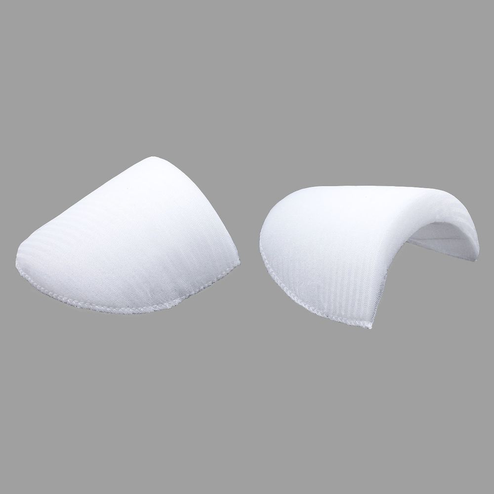 Плечевые накладки (подплечники) втачные 100х145х10 мм, белый, 50 пар