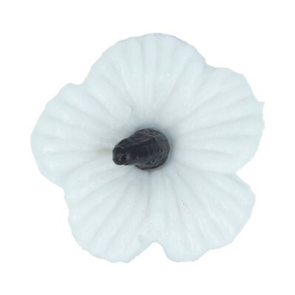 Пуговицы детские 15 мм, 36 шт, №501/580 белый/черный, Gamma AY 9909