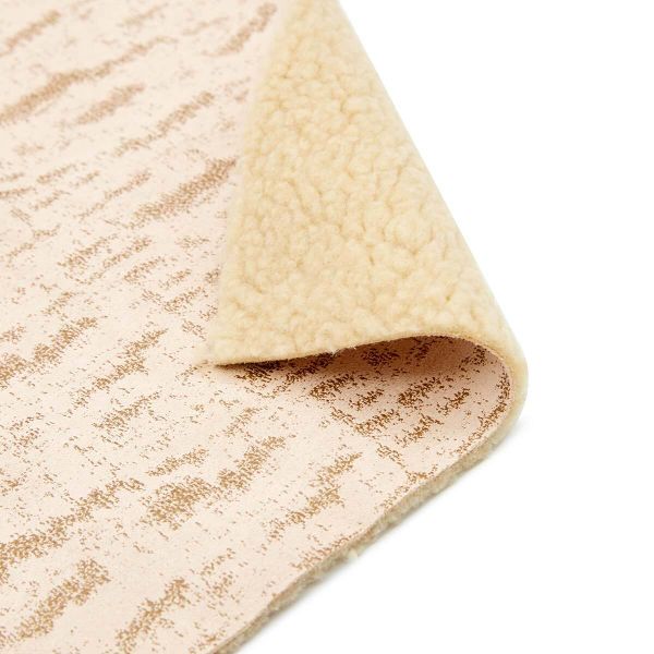 Искусственная дубленка 50х50см, Astra&Craft (пудра), SK-8371L/36