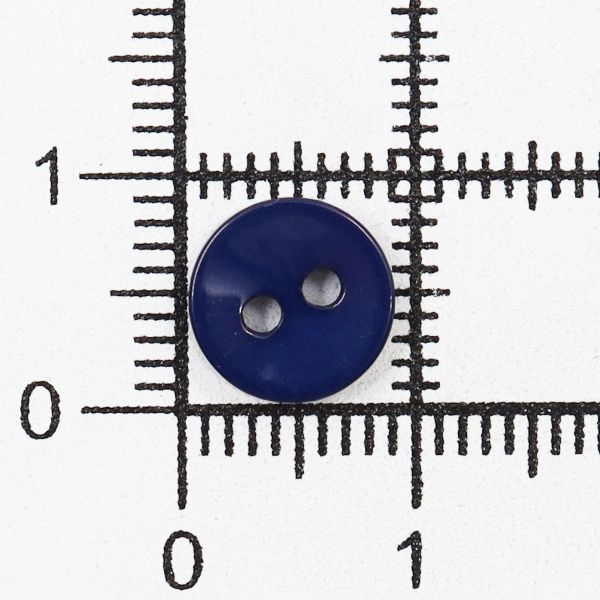 Пуговицы 2 прокола 14L, 9 мм, (Blue2 (синий2)), NE74, 144 шт