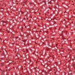 Бисер Preciosa прозрачный с серебр. центром 10/0 круг. отв, 20гр, уп.5 шт