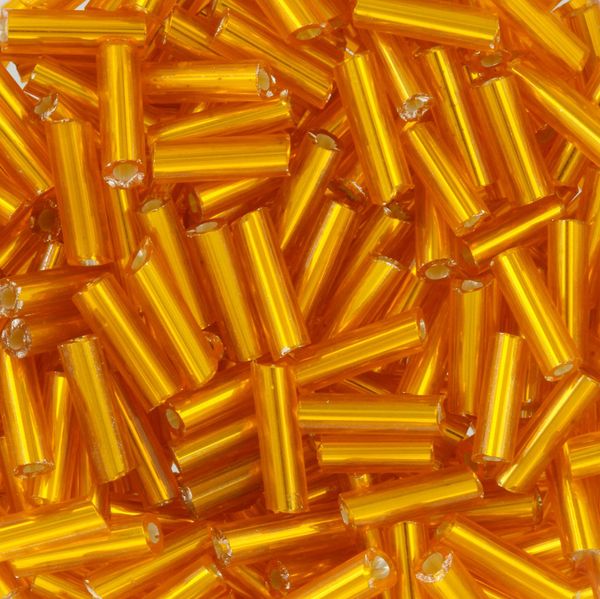 Бисер стеклярус Zlatka 100 г (10х10 г), №0029 оранжевый GG