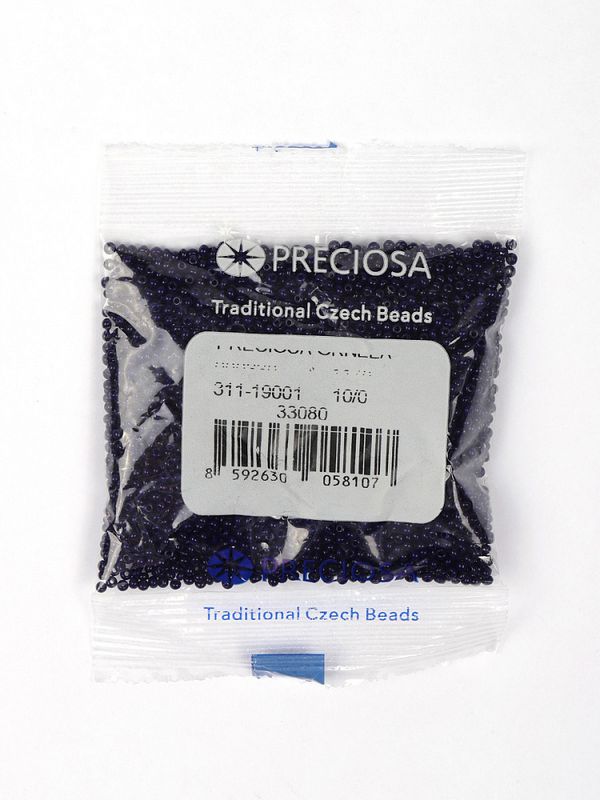 Бисер Preciosa 10/0 (2.3 мм), 50 г, NO цв. 33080/311-19001