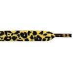 Шнурки 10 мм, 120 см, 10 пар(a), №11 желтый (леопард черный), Gamma SHL-01/10