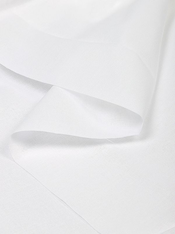 Бязь отбеленная ГОСТ 140 г/м², 150 см / 2 метра, Bz.262В.01, белый