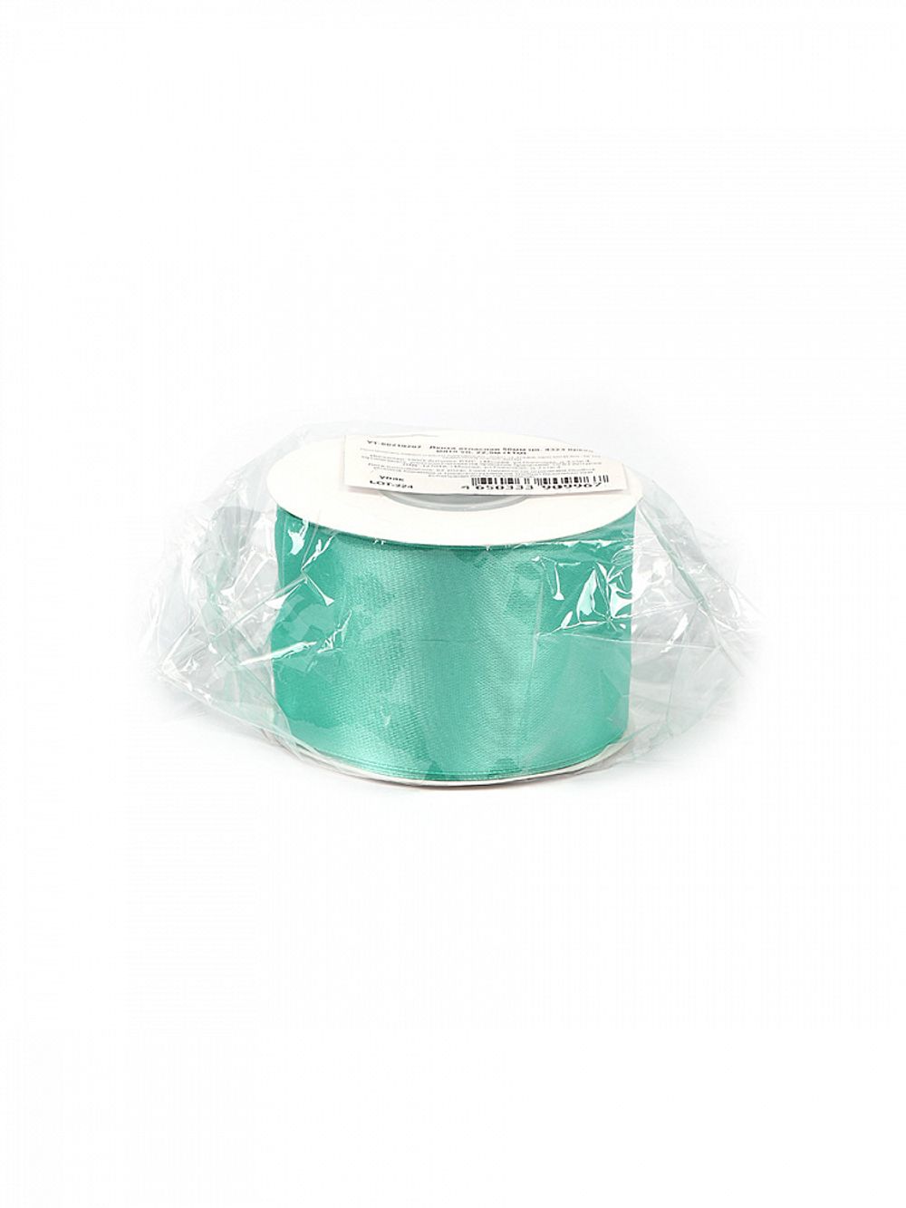 Лента атласная 1-сторонняя 50.0 мм / 22.5±1 метра, 4323 яркая мята, Magic4Hobby