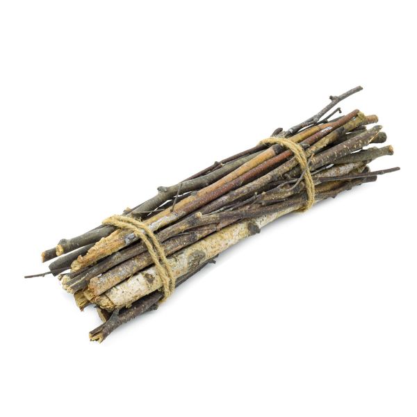 Хворост декоративный натуральный, береза, 30см, нат/дерево