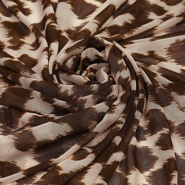 Сетка бельевая эластичная 100 г/м², шир.160 см / 50 метров, принт Барс /SZ025816.09/