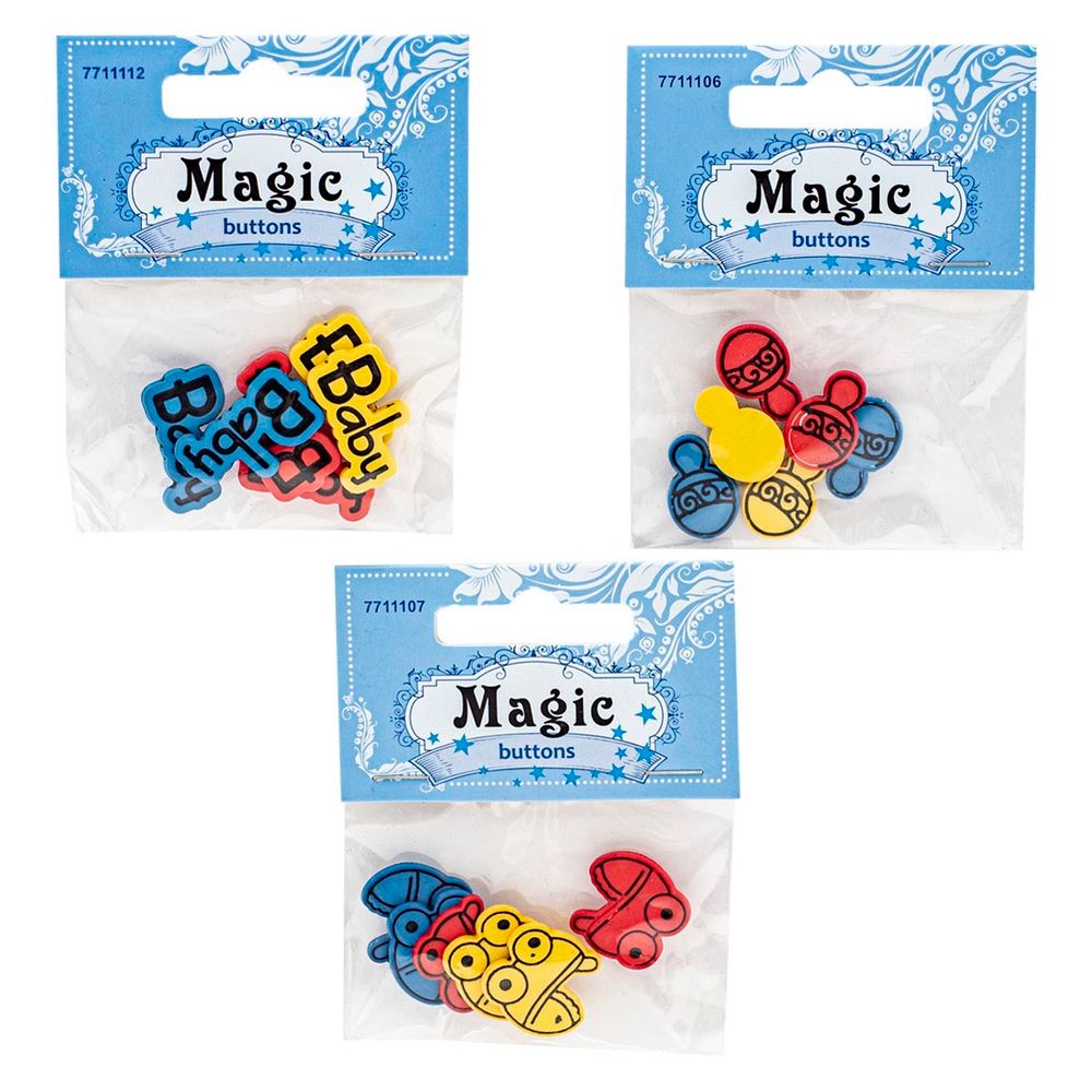 Набор декоративных элементов "Baby" 18 шт