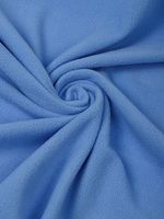 Флис 2-сторонний 190 г/м², 150 см / 10 метров, N-TBY-0059-331, цв.F331 тем.голубой