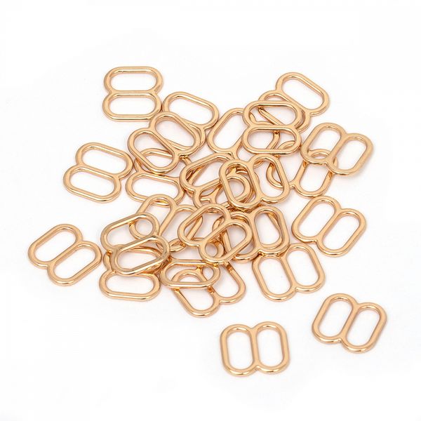 Рамки-регуляторы для купальника металл 10.0 мм, 810D.SW цв.золото, уп.100 шт