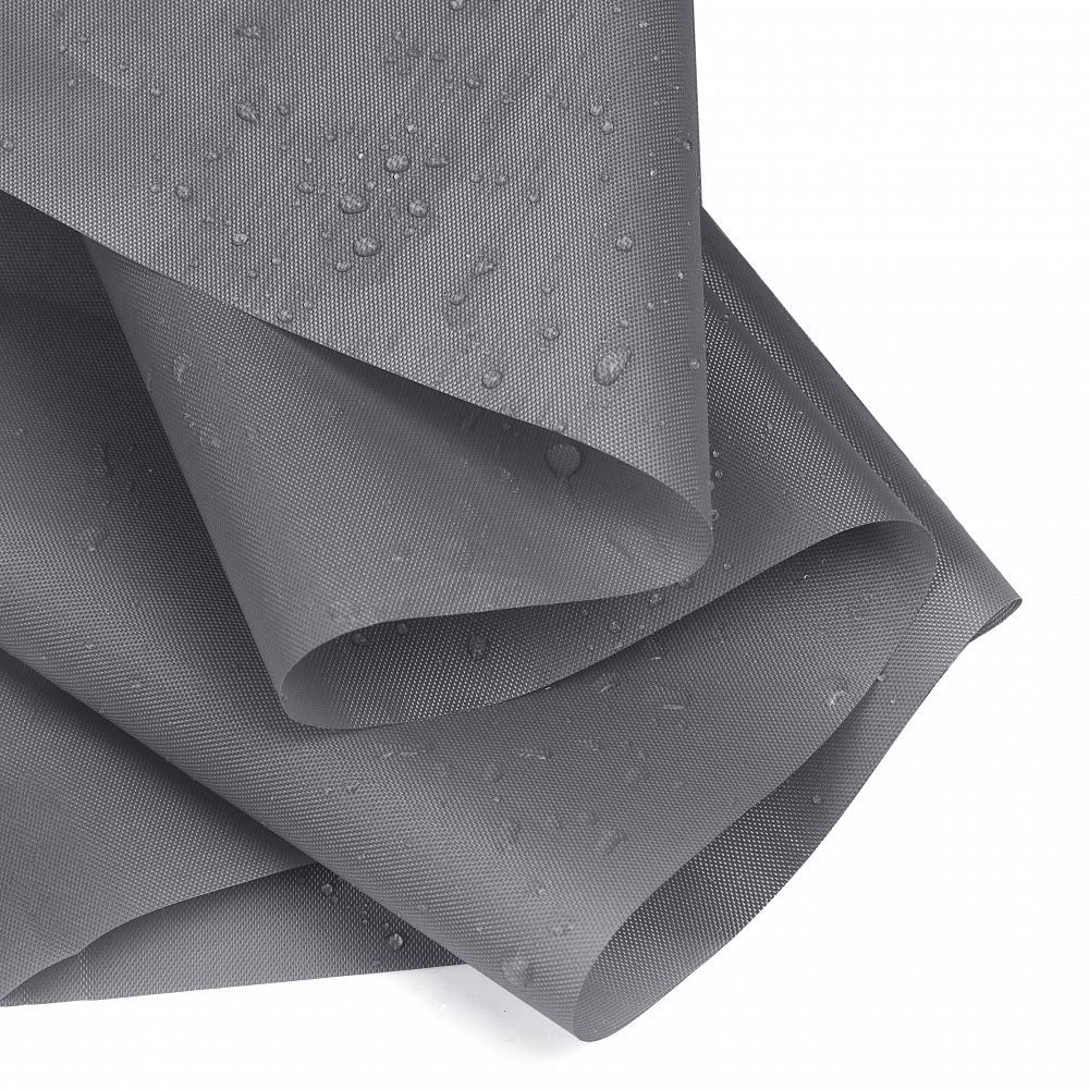 Оксфорд 200D PU1000 78 г/м², 150 см / 5 метров, ОКС.TBY200D.S330.5, S316 св.серый