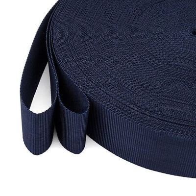 Стропа (ременная лента) 40 мм / 50 метров, толщ. 1.0 мм, [26.3 г/пог.м], 100% п/э, 030 т.синий